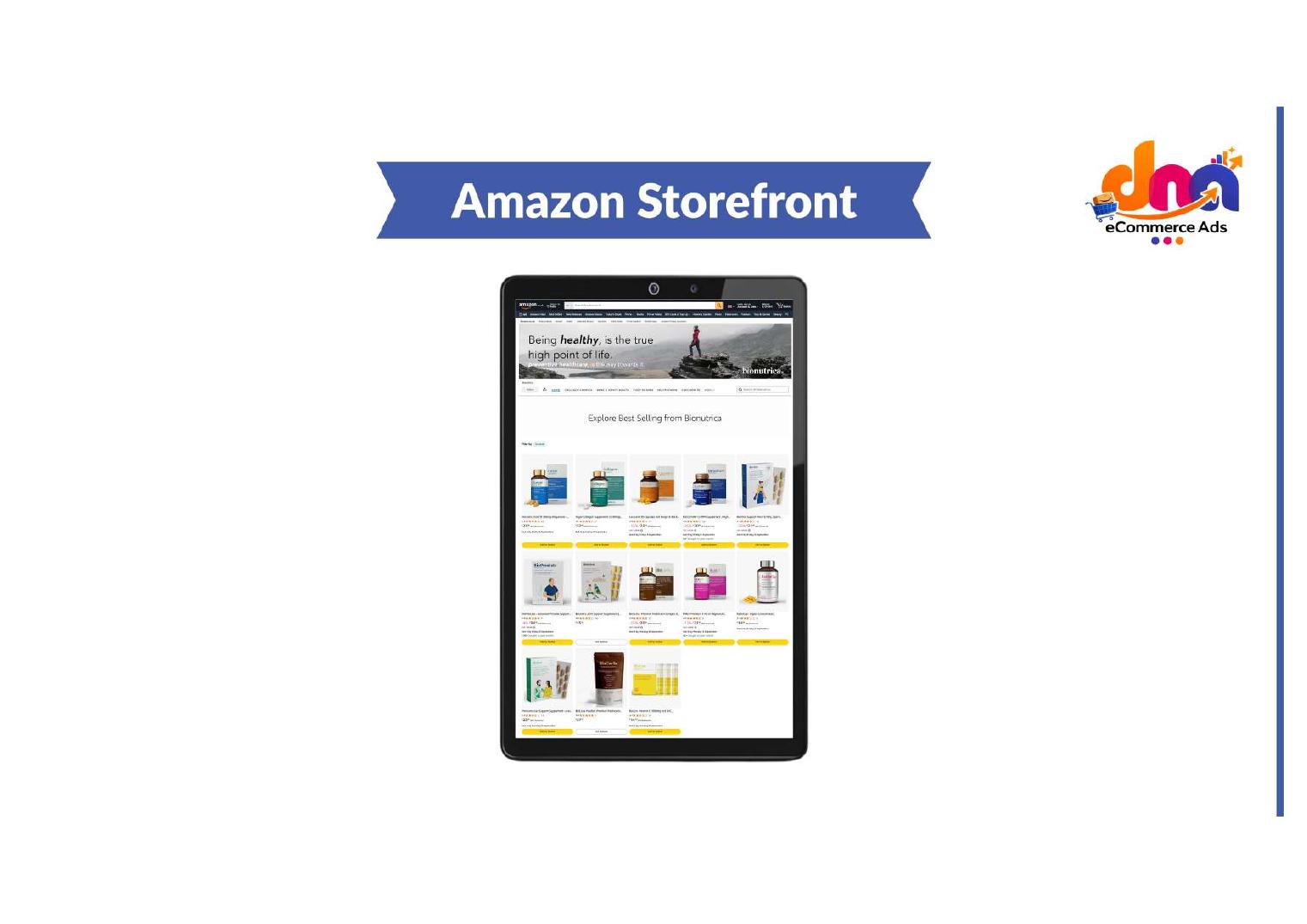 Bionutrica Amazon Storefront