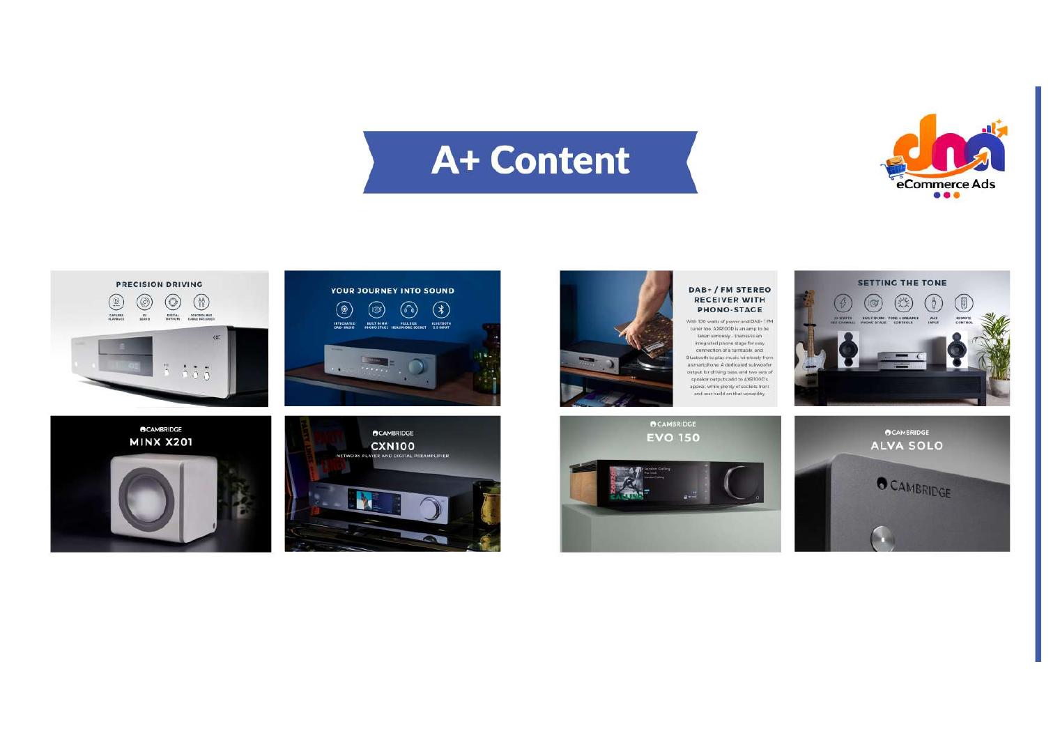 Cambridge Audio A+ Content